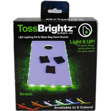 Brightz 9700410 TossBrightz Bag Game LED Lighting Kit  Green